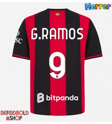AC Milan Goncalo Ramos #9 Hjemmebanetrøje 2026-27 Kort ærmer AC Milan Goncalo Ramos #9 Hjemmebanetrøje 2026-27 Kort ærmer